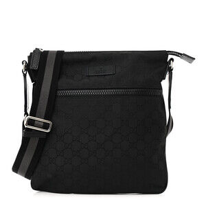 Gucci Nylon Small Flat Messenger Bag #187777G58B